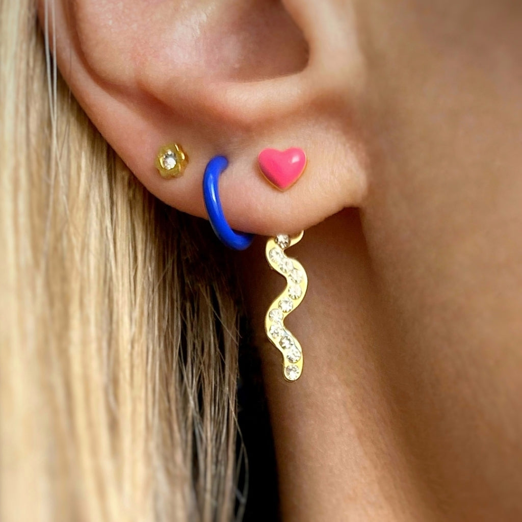 LULU Copenhagen Blomst boucle d'oreille 1 pièce Ear stud, 1 pcs