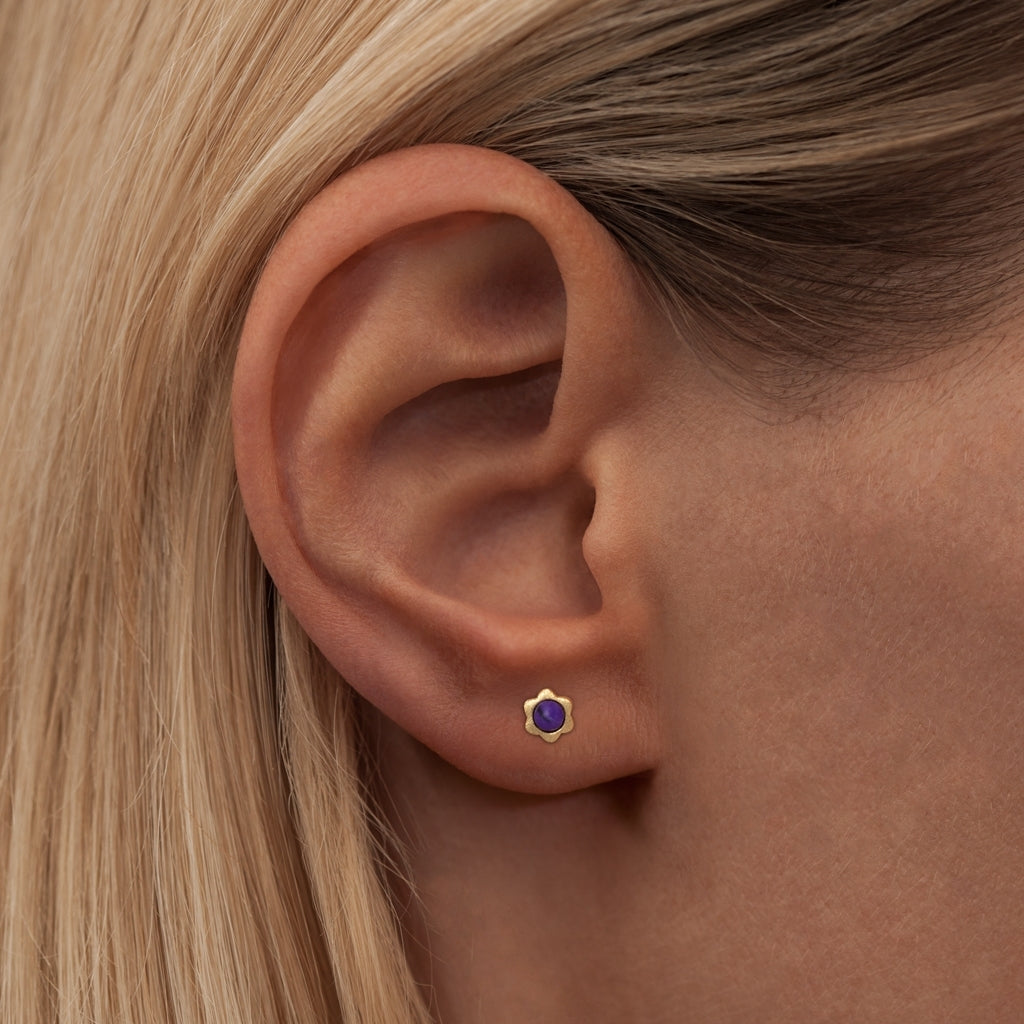 LULU Copenhagen Blomst boucle d'oreille 1 pièce Ear stud, 1 pcs