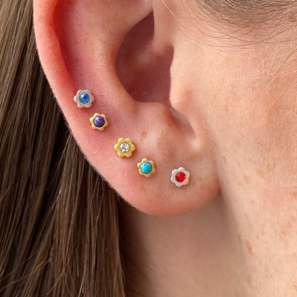 LULU Copenhagen Blomst boucle d'oreille 1 pièce Ear stud, 1 pcs