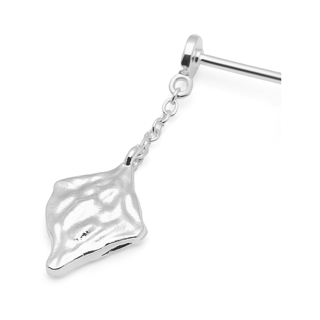LULU Copenhagen Boheme Plaqué argent boucle d'oreille 1 pièce Ear stud, 1 pcs Silver Plated