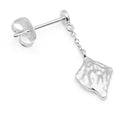 Boheme Plaqué argent boucle d'oreille 1 pièce - Silver Plated