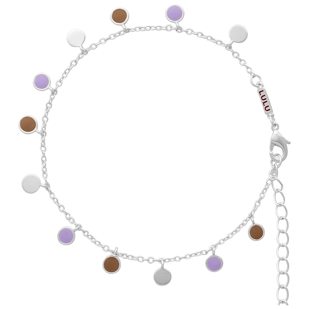 LULU Copenhagen Boho Bracelet Bracelets Mocha Mousse/Purple