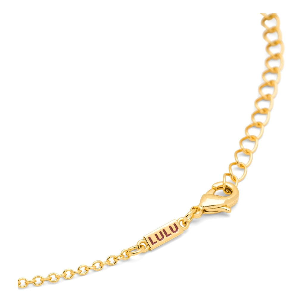 LULU Copenhagen Boho Collier Necklaces Skyride Blue/Seasalt Green