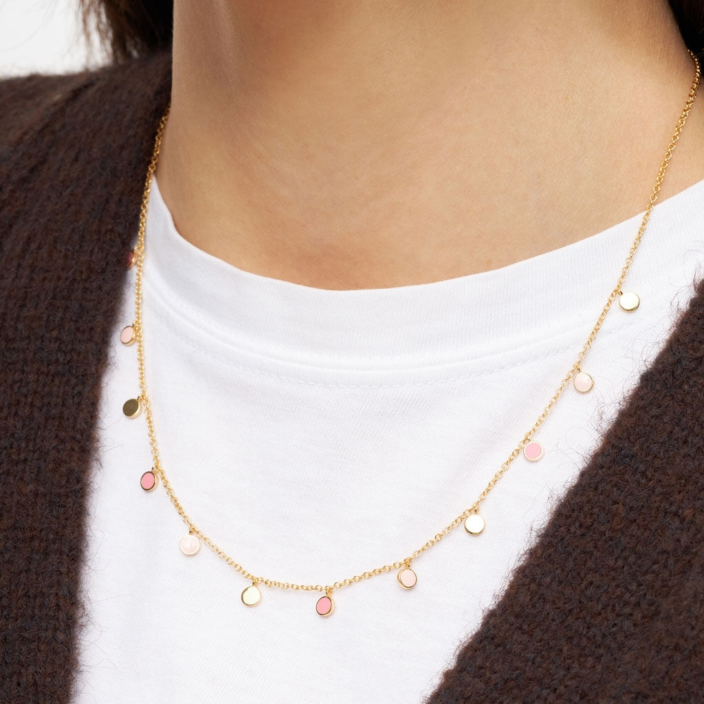 LULU Copenhagen Boho Necklace Necklaces Light pink