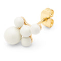 Bouquet Cloud earring 1 pièce - Coconut Milk