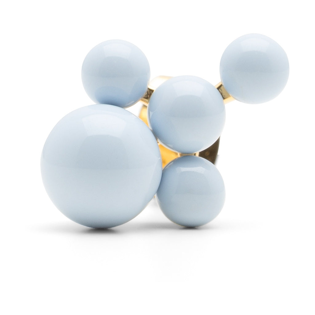 LULU Copenhagen Bouquet Cloud earring 1 pièce Ear stud, 1 pcs Skyride Blue