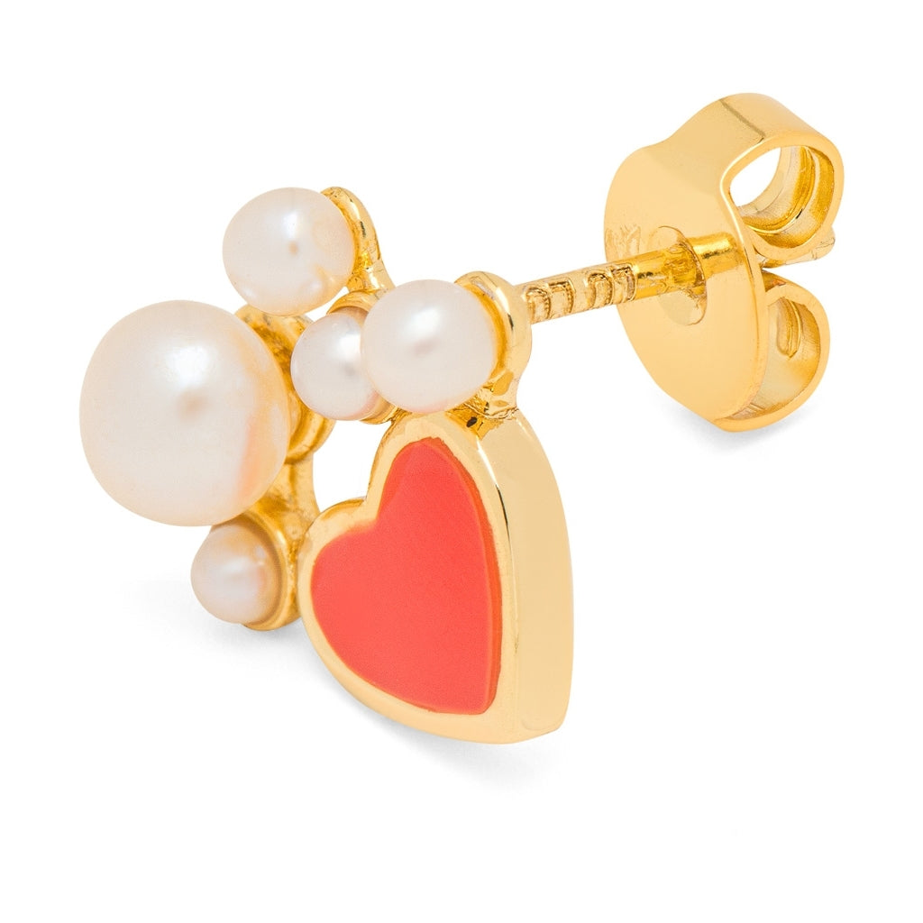 LULU Copenhagen Bouquet Dream boucle d'oreille 1 pièce Ear stud, 1 pcs Gold Plated