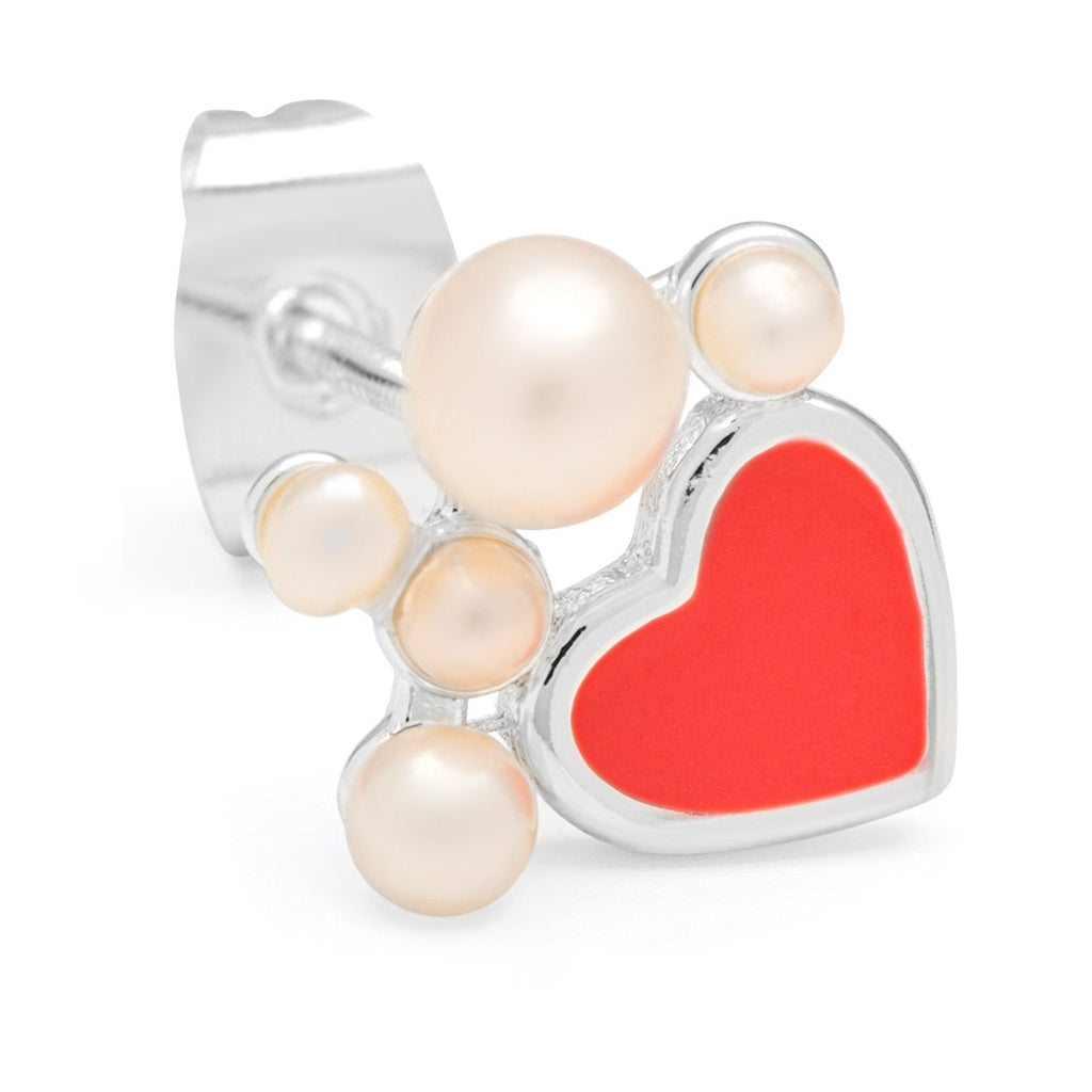 LULU Copenhagen Bouquet Dream boucle d'oreille 1 pièce Ear stud, 1 pcs Silver Plated