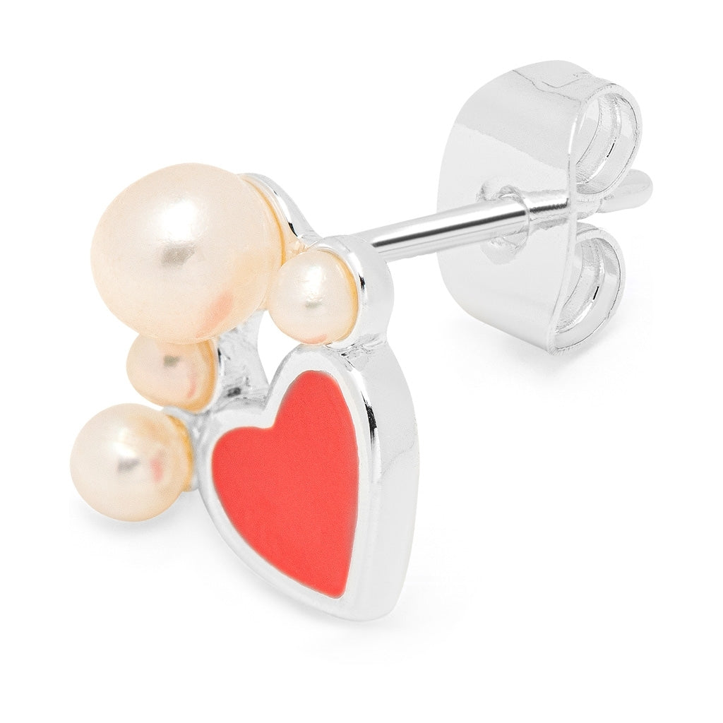 LULU Copenhagen Bouquet Dream boucle d'oreille 1 pièce Ear stud, 1 pcs Silver Plated