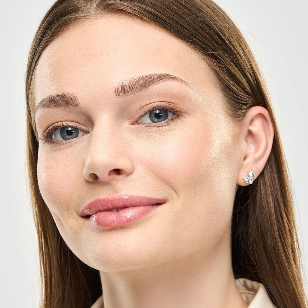 LULU Copenhagen Bouquet Silver boucle d'oreille 1 pièce Ear stud, 1 pcs Silver Plated