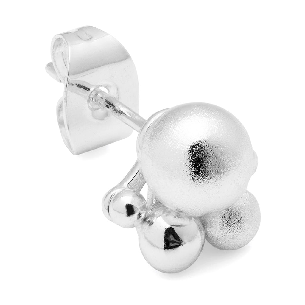 LULU Copenhagen Bouquet Silver boucle d'oreille 1 pièce Ear stud, 1 pcs Silver Plated