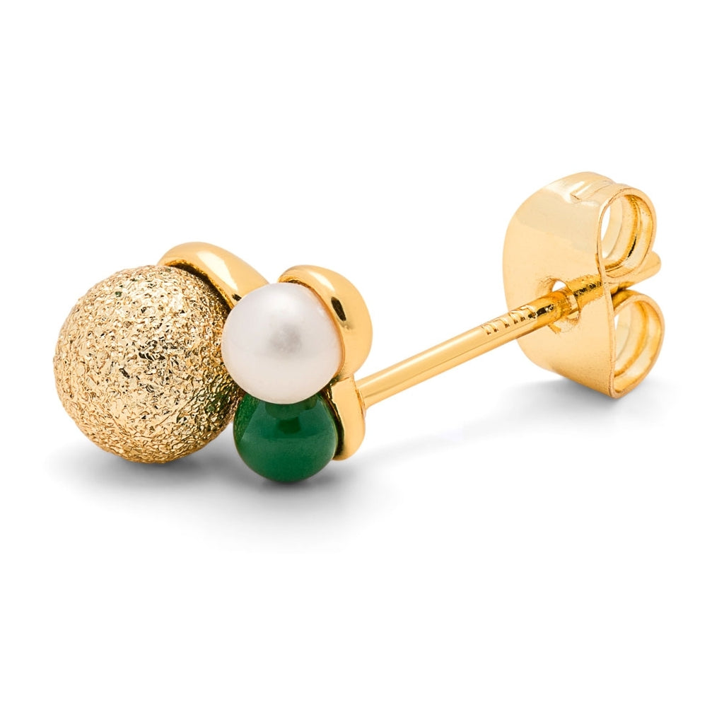 LULU Copenhagen Bouquet The Favorite boucle d'oreille 1 pièce Ear stud, 1 pcs Gold Plated