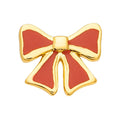 Bow Boucle d’oreille - 1 pièce - Gold Plated