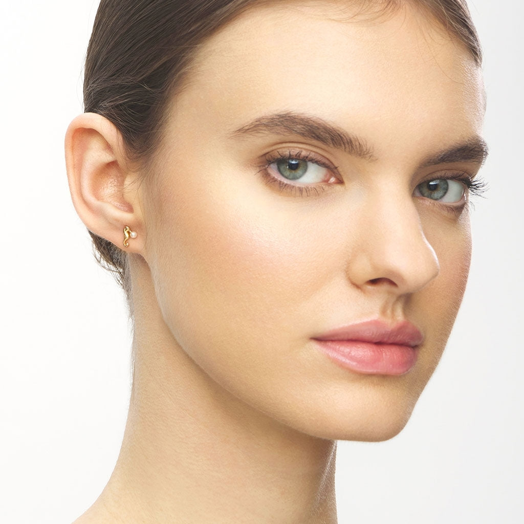 LULU Copenhagen Bubblegum boucle d'oreille 1 pièce Ear stud, 1 pcs Gold Plated