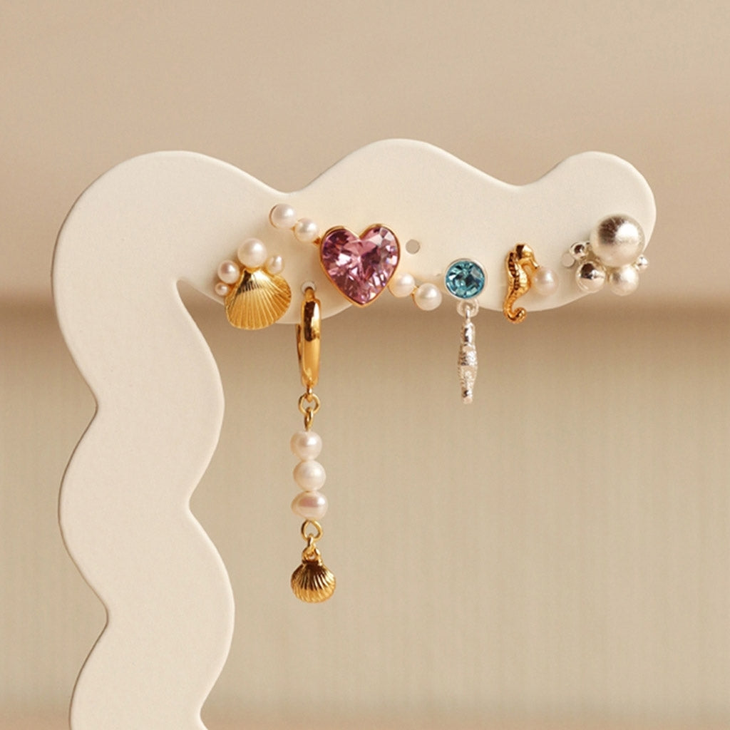LULU Copenhagen Bubblegum boucle d'oreille 1 pièce Ear stud, 1 pcs Gold Plated