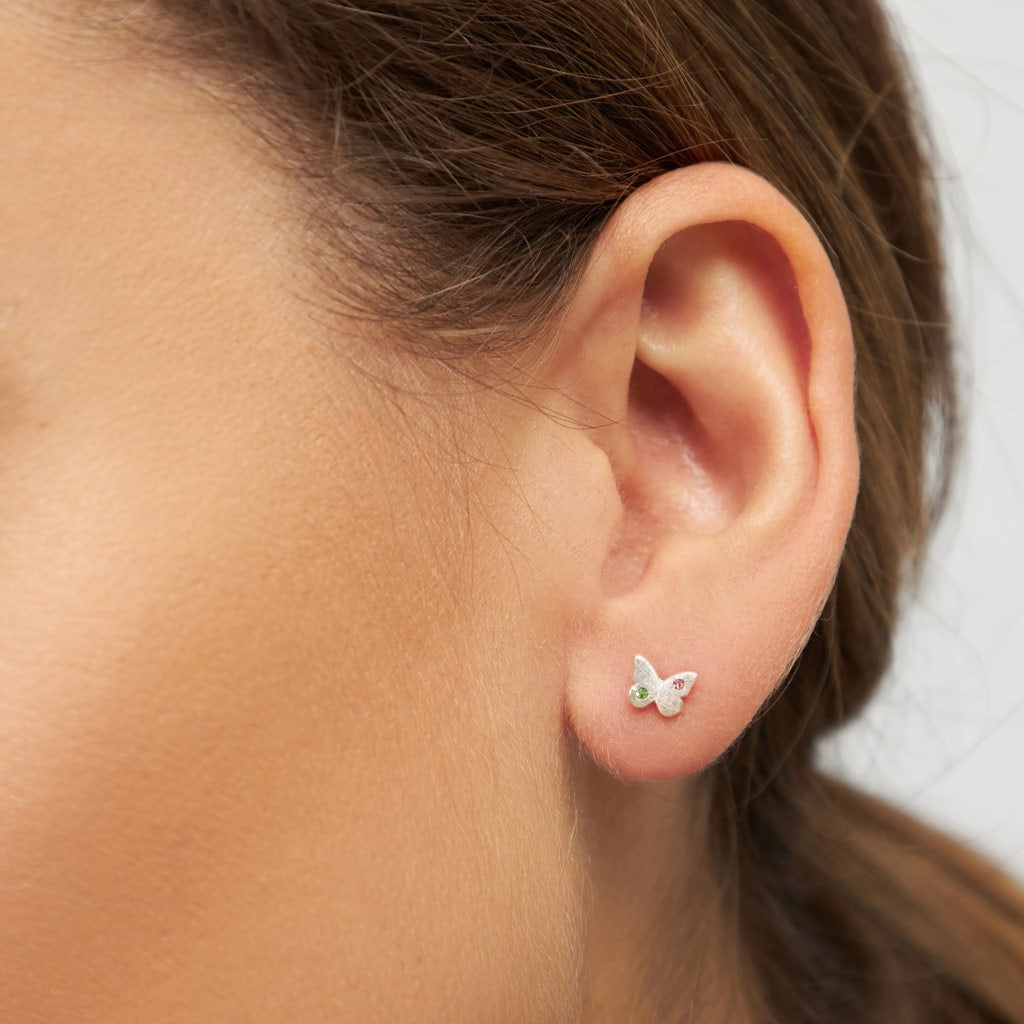 LULU Copenhagen Butterfly boucle d'oreille 1 pièce Ear stud, 1 pcs Silver Plated