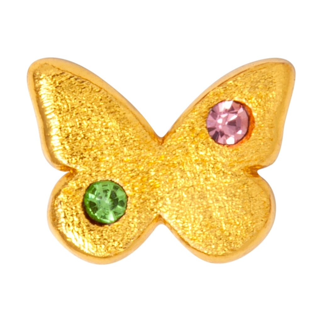 LULU Copenhagen Butterfly boucle d'oreille 1 pièce Ear stud, 1 pcs Gold Plated