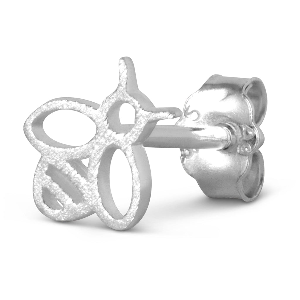 LULU Copenhagen Bzzzz boucle d'oreille 1 pièce Ear stud, 1 pcs Silver