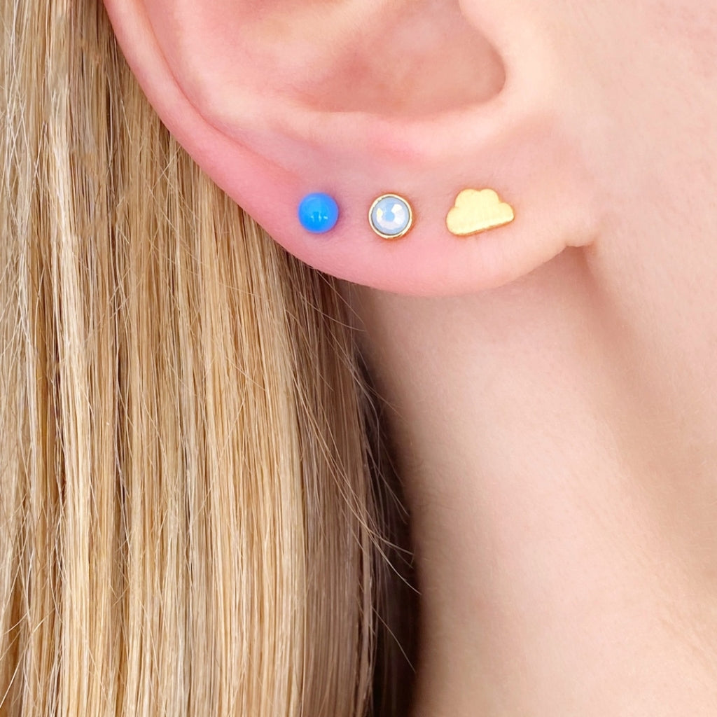 LULU Copenhagen Cloud boucle d'oreille 1 pièce Ear stud, 1 pcs