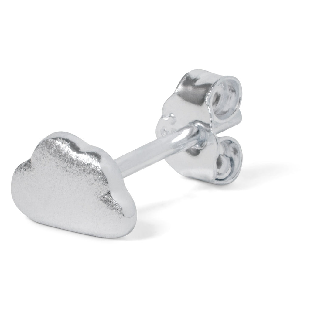 LULU Copenhagen Cloud boucle d'oreille 1 pièce Ear stud, 1 pcs Silver
