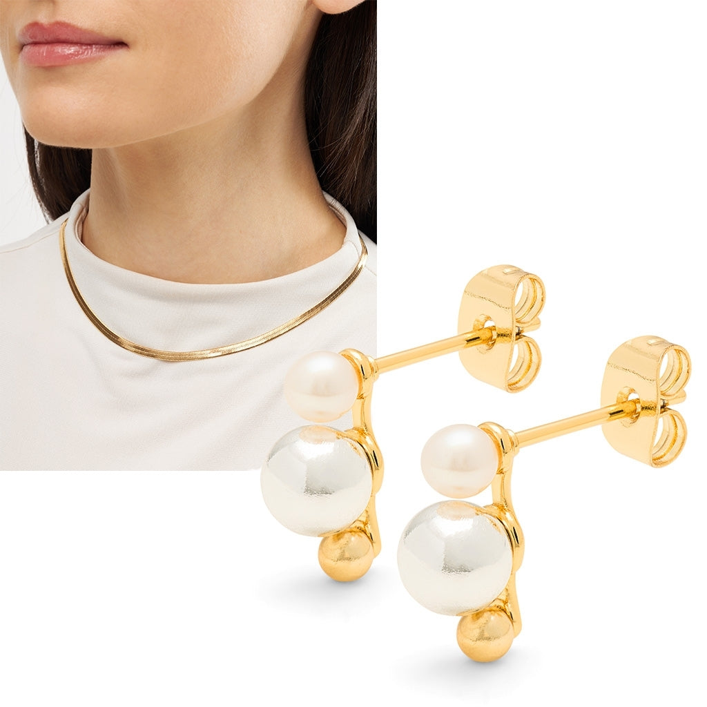 LULU Copenhagen Collections de Cadeaux, Classics with a twist Gift Collection Gold Plated