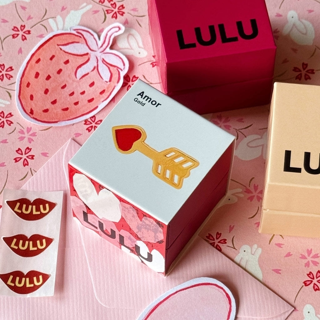 LULU Copenhagen Collections de Cadeaux, Endless Love, gold plated Gift Collection Gold Plated