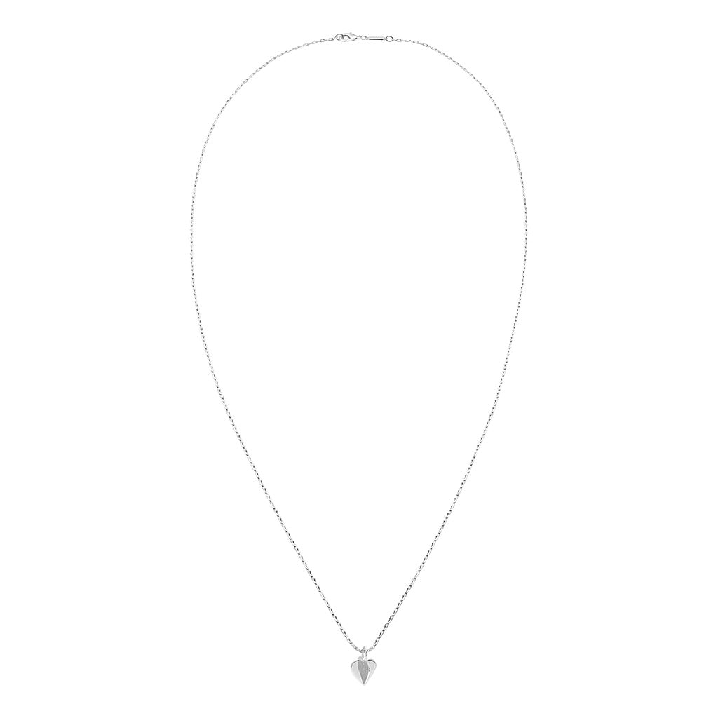 LULU Copenhagen Collier Lemon Heart Necklaces Silver Plated