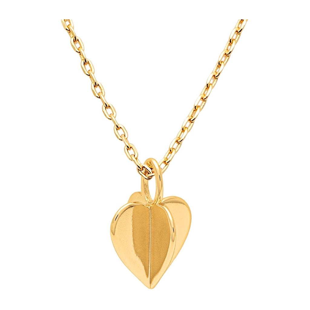LULU Copenhagen Collier Lemon Heart plaqué or Necklaces Gold Plated