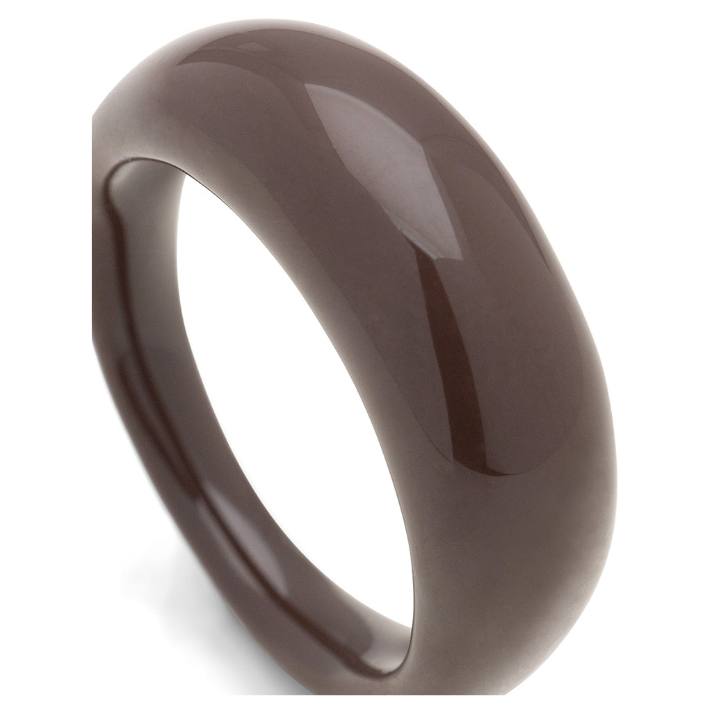 LULU Copenhagen Color Anneau Chunky Rings Cocoa Powder