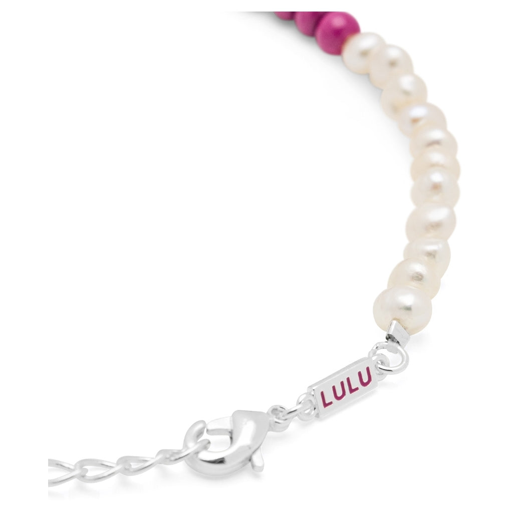 LULU Copenhagen Color Ball Bracelet Pearls plaqué argent Bracelets Silver Plated