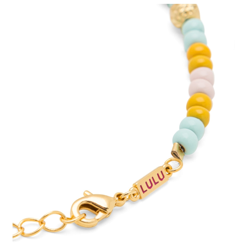 LULU Copenhagen Color Ball Bracelet Summer plaqué or Bracelets Gold Plated