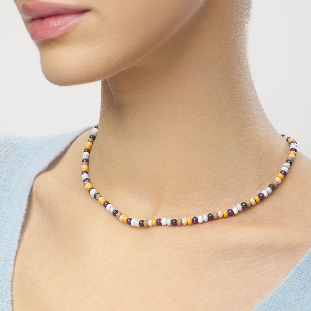 LULU Copenhagen Color Ball Collier Necklaces Golden Harvest