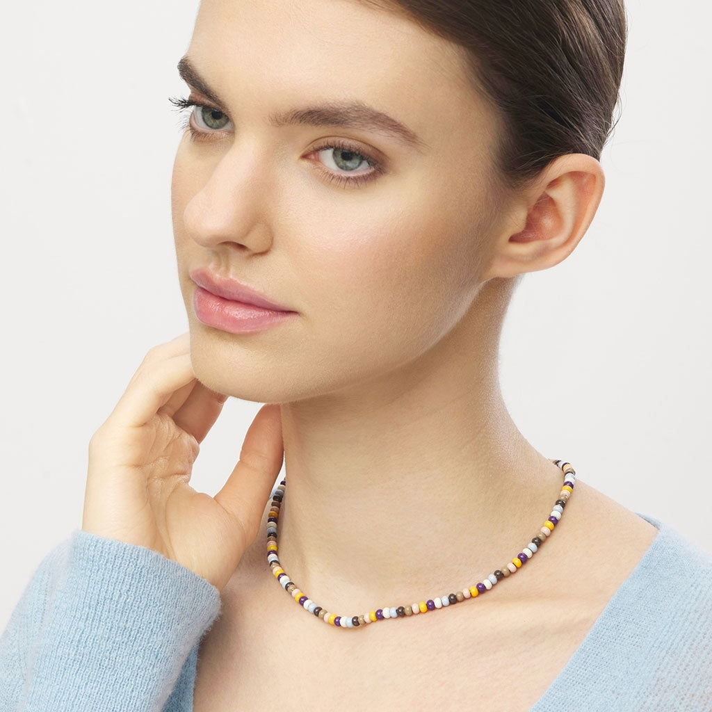 LULU Copenhagen Color Ball Collier Necklaces Golden Harvest