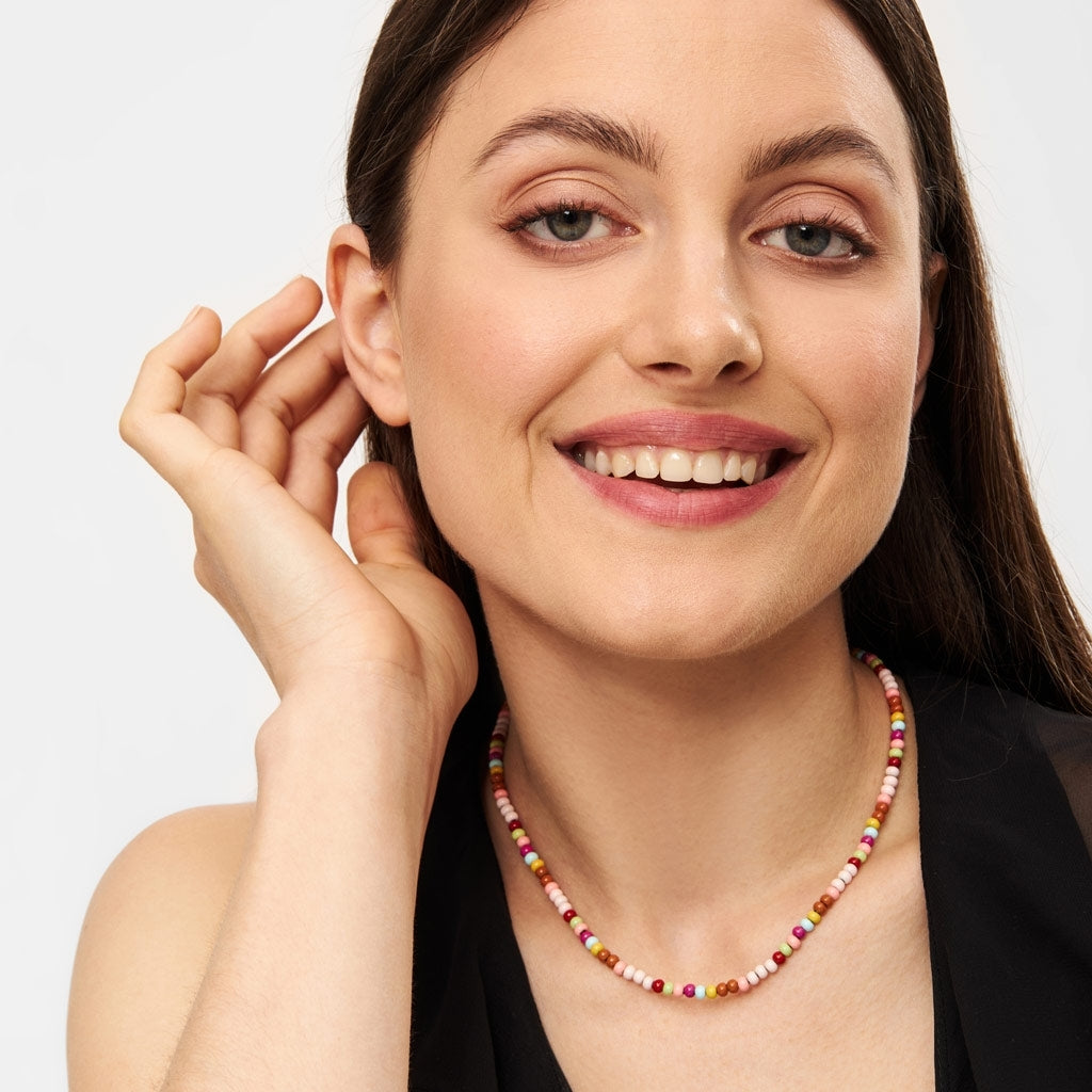 LULU Copenhagen Color Ball Collier court Necklaces Mix