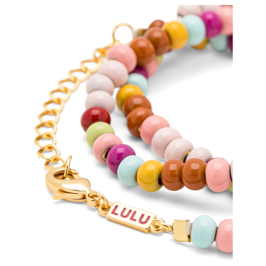 LULU Copenhagen Color Ball Collier court Necklaces Mix