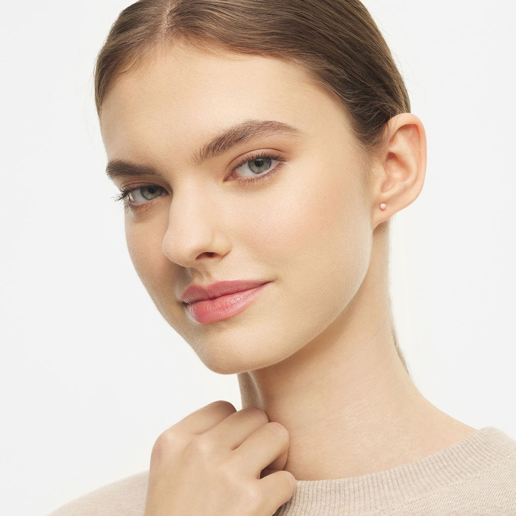 LULU Copenhagen Color Ball boucle d'oreille 1 pièce Ear stud, 1 pcs Dusty Peach