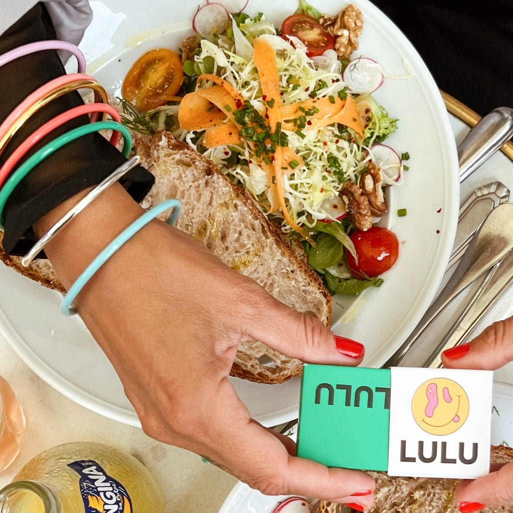 LULU Copenhagen Color Bangle brossé Bracelets Silver Plated