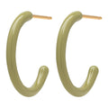 Color Hoops Medium paires - Willow Green