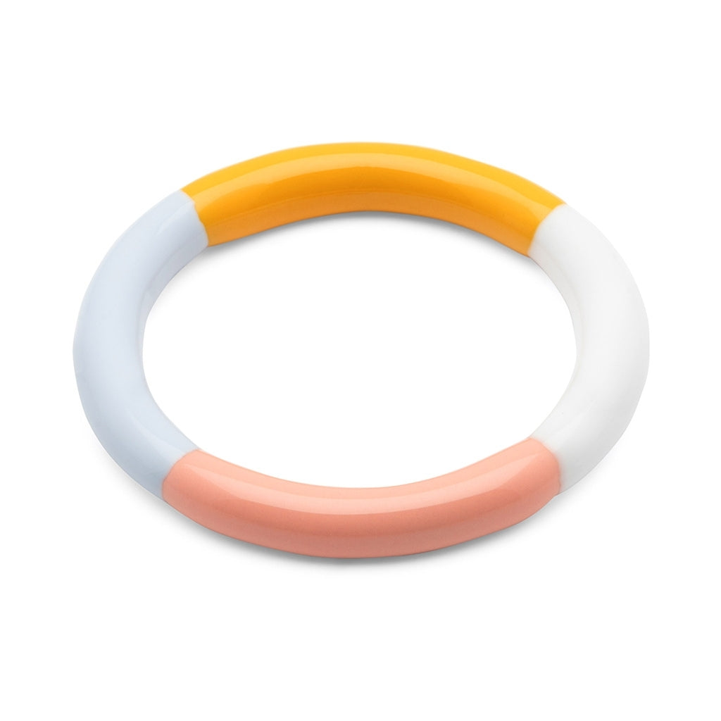 LULU Copenhagen Color Ring Quatro Rings Pink Sunset