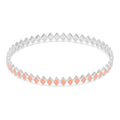 Confetti Bangle - Plaqué argent - Burnt Coral