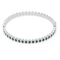 Confetti Bangle - Plaqué argent - North Sea Green