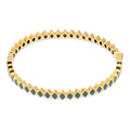 Confetti Bangle - Plaque or - North Sea Green