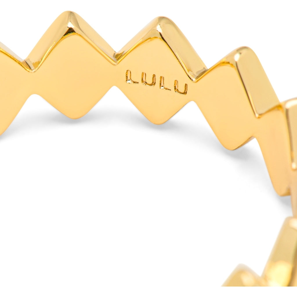 LULU Copenhagen Confetti Ring plaqué or Rings Gloaming