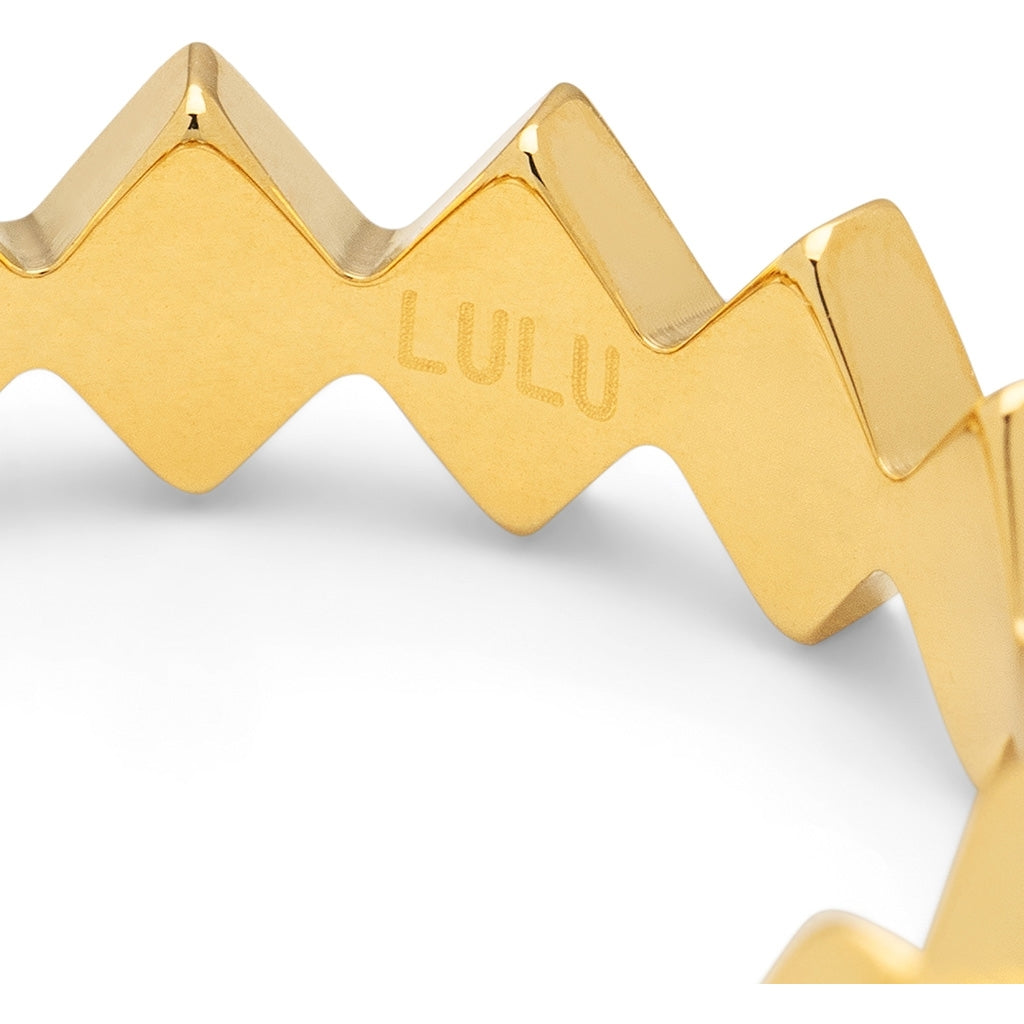 LULU Copenhagen Confetti Ring plaqué or Rings Memories