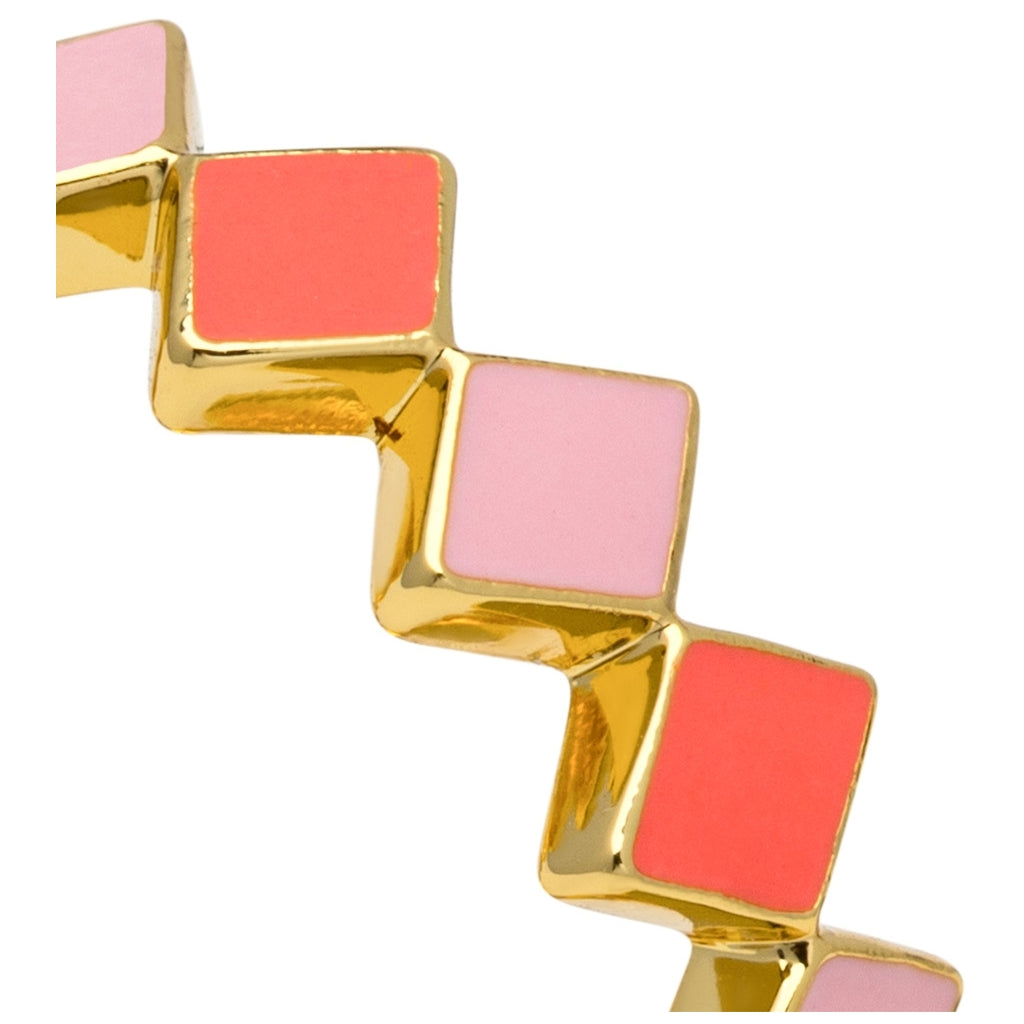 LULU Copenhagen Confetti Ring plaqué or Rings Pink