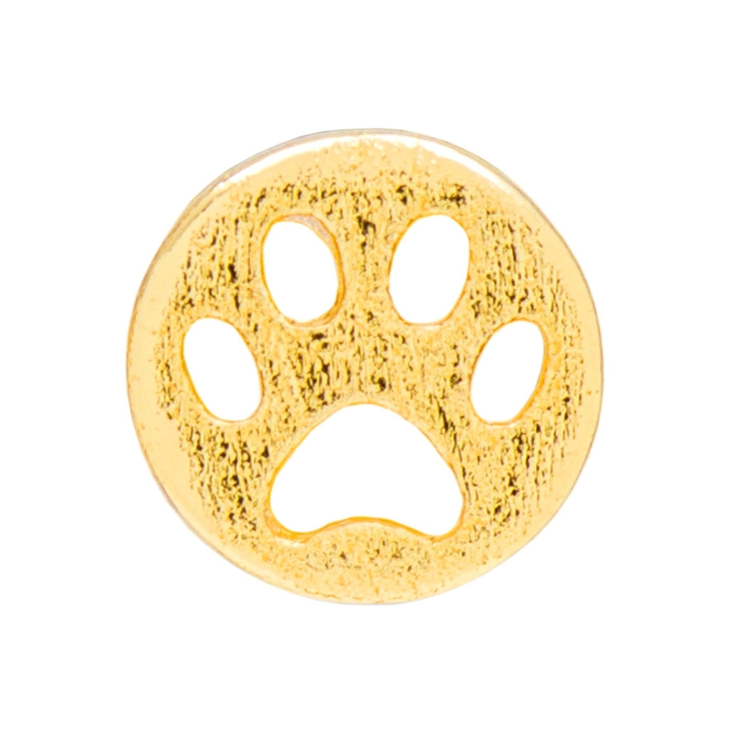 LULU Copenhagen Dog boucle d'oreille 1 pièce Ear stud, 1 pcs Gold Plated
