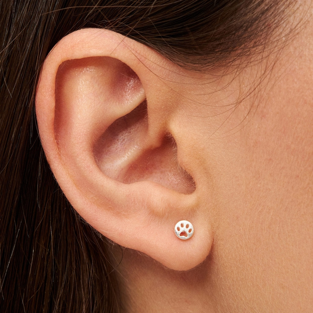 LULU Copenhagen Dog boucle d'oreille 1 pièce Ear stud, 1 pcs Silver Plated