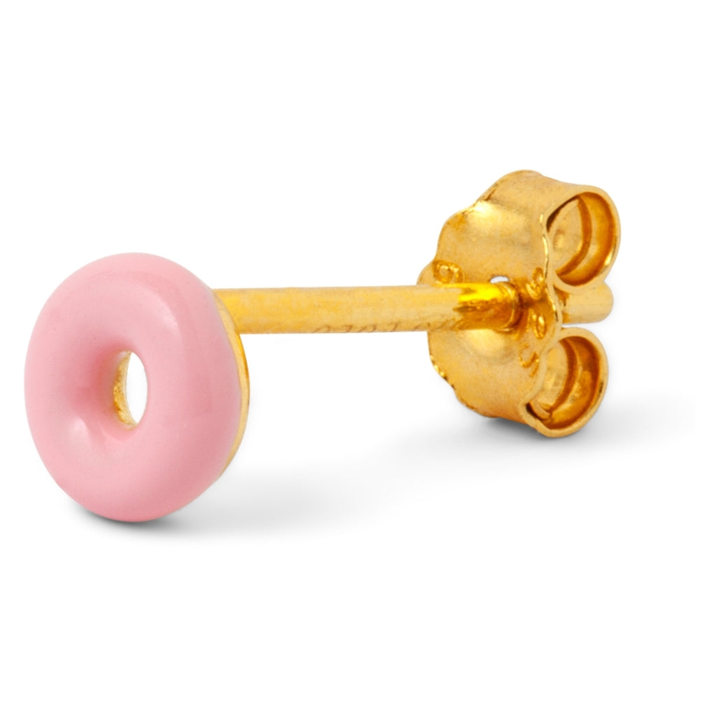 LULU Copenhagen Donut boucle d'oreille 1 pièce Ear stud, 1 pcs Light pink