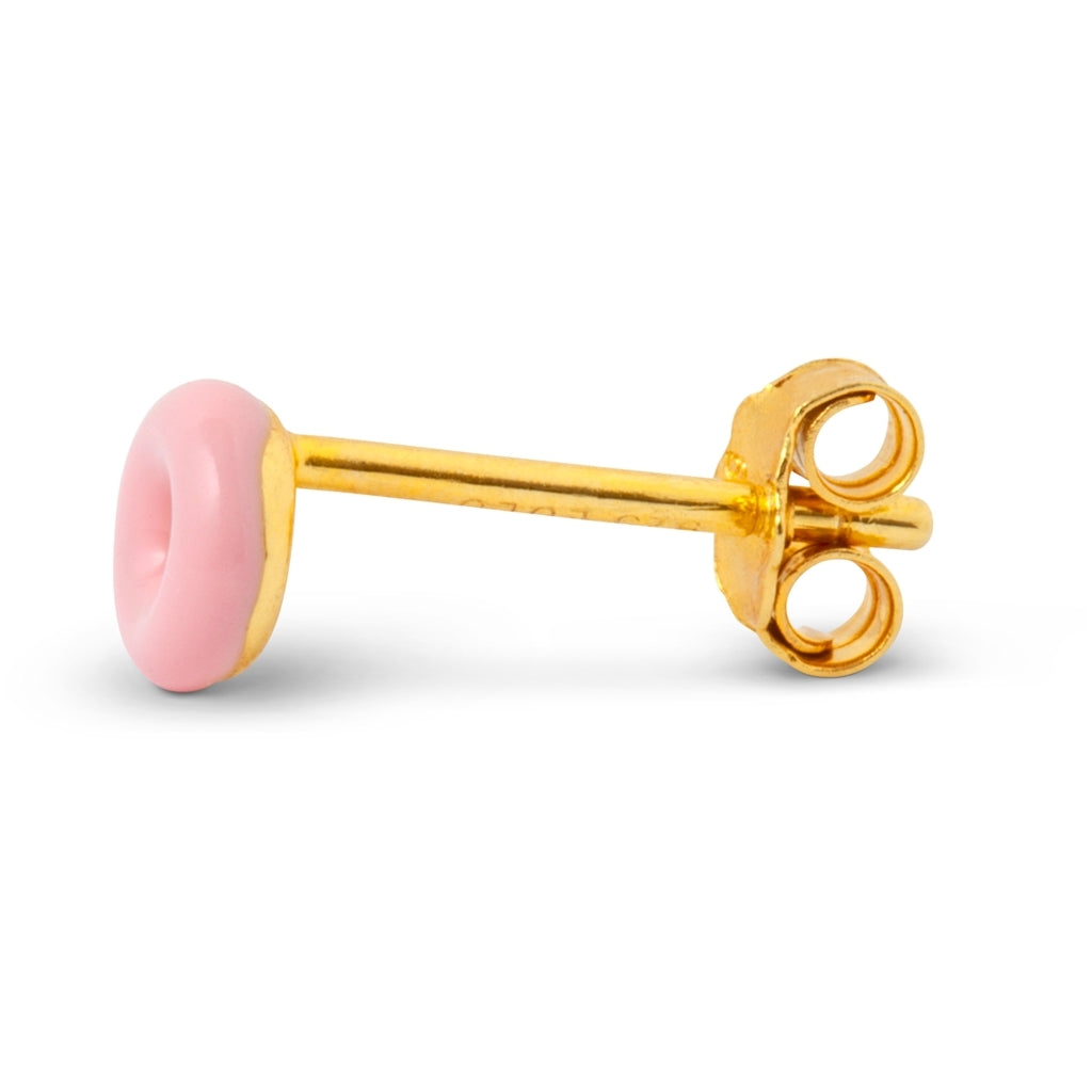 LULU Copenhagen Donut boucle d'oreille 1 pièce Ear stud, 1 pcs Light pink