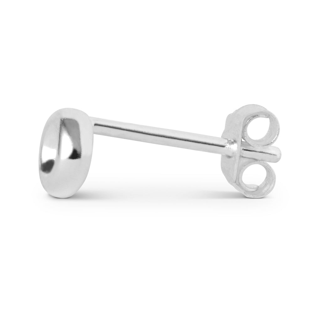 LULU Copenhagen Donut boucle d'oreille 1 pièce Ear stud, 1 pcs Silver